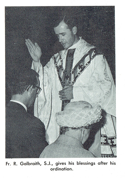 richard galbraith ordination 1967